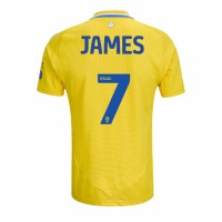 Camisa de Futebol Leeds United Daniel James #7 Equipamento Secundário 2024-25 Manga Curta